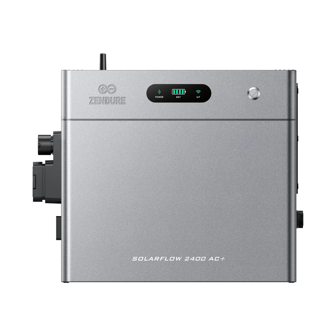 Zendure SolarFlow 2400 AC Plus Balkonkraftwerk – ohne/mit AB3000L Batterie, erweiterbar 2,88–16,8 kWh, bidirektionaler AC-Ausgang bis 2400 W, Plug und Play