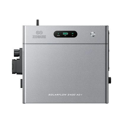 Zendure SolarFlow 2400 AC Plus Balkonkraftwerk – ohne/mit AB3000L Batterie, erweiterbar 2,88–16,8 kWh, bidirektionaler AC-Ausgang bis 2400 W, Plug und Play