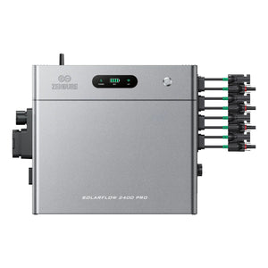 Zendure SolarFlow 2400 Pro Balkonkraftwerk – ohne/mit AB3000L Batterie, erweiterbar 2,88–16,8 kWh, bidirektionaler AC-Ausgang bis 2400 W, Plug und Play