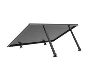 Intellisolaris Solar Panel Halterung 100W-600W Einstellbarer Winkel 10-35° für Flachdach Wand Boden Garage Boot (Edelstahlschrauben Inklusive)