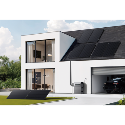 Anker SOLIX 2000W Balkonkraftwerk + Solarbank 3 Pro, 4×500W Module, Halterung optional