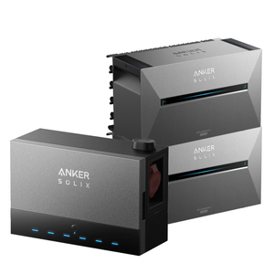 Anker SOLIX Power Dock + 1/2/3 Solarbank 3 E2700 Pro, bis 64,5 kWh, App-gesteuert - IntelliSolaris