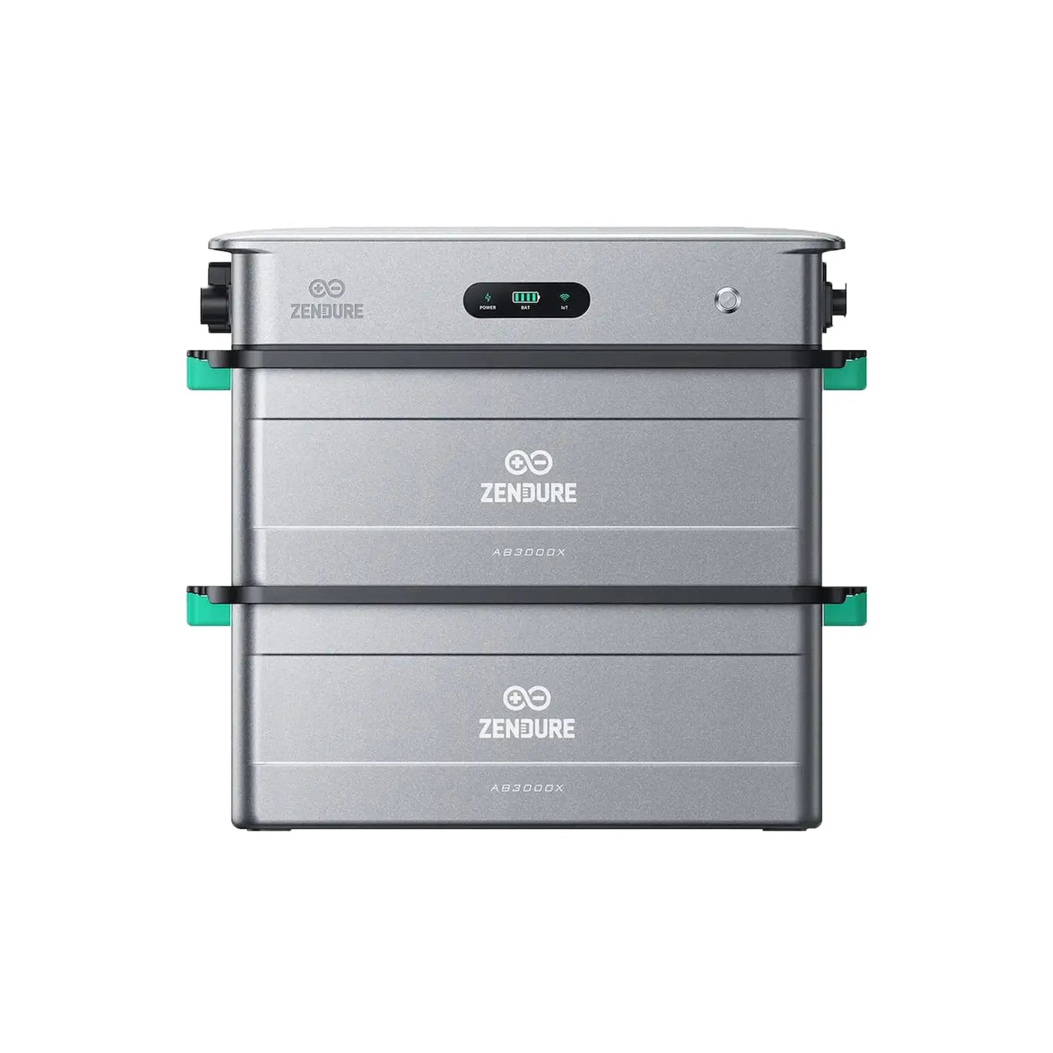 Zendure SolarFlow 2400 AC + AB3000X Speicher 2400W, IP65, ZEN+ OS - IntelliSolaris