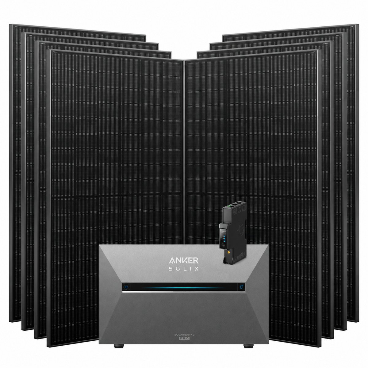 Anker SOLIX Solarbank 3 Pro 3.640 W Balkonkraftwerk mit Smart Meter, IP65