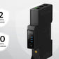 Anker SOLIX Smart Meter Gen 2 (Dreiphasig) – Intelligenter Energiezähler mit Echtzeit-Stromüberwachung, WLAN/Bluetooth/RS485, kompatibel mit Solarbank 4 Pro & Solarbank Max AC 0 % MwSt.