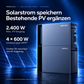 Indevolt SolidFlex 2000 mit SFA3600 Erweiterungsakku, 5.376 Wh Speicher, 2.400 W PV-Eingang, 4 MPPT, Halbfesten LiFePO₄-Akkus
