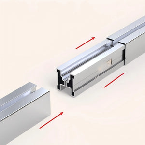 Intellisolaris Montagesystem Tile Roof Mounting System Vertikal aus Al6005-T5 & SUS304 für 2 Solar Panels
