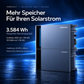 Indevolt SolidFlex 2000 Speicher Set mit SFA1800 Zusatzakku, 3584 Wh, 2400 W PV-Eingang, 4 MPPT, 2000 W AC-Ausgang, inkl. gratis Smart Plug