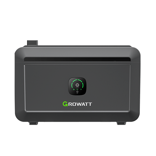 Growatt NOAH 2000 Solarspeicher 2048Wh LiFePO4 mit 1800W PV-Eingang, Smart App Control, IP66, für Balkonkraftwerke