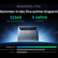 Anker SOLIX Solarbank 4 E5000 Pro – 5000W Solarspeicher mit 2500W Ausgangsleistung, 5kWh LiFePO4 Speicher & Notstromfunktion für Balkonkraftwerke