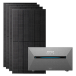 2000W Balkonkraftwerk mit Anker SOLIX E2700 Pro 2700WH, Halterung optional - IntelliSolaris
