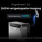 Anker SOLIX Solarbank 4 E5000 Pro – 5000W Solarspeicher mit 2500W Ausgangsleistung, 5kWh LiFePO4 Speicher & Notstromfunktion für Balkonkraftwerke