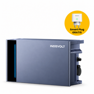Indevolt SolidFlex 2000 Balkonkraftwerk Speicher, 1792 Wh, halbfester LiFePO₄-Akku, 2400 W PV-Eingang, 4 MPPT, 1000 W AC-Ausgang, IP65