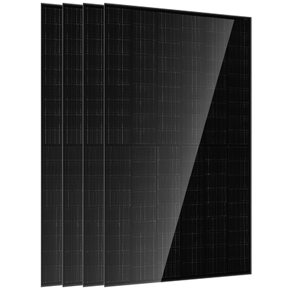 JA Solar N-Type Bifacial Glass-Glass 440W Solarmodul, Monokristalin, Hoher Wirkungsgrad, DeepBlue 4.0