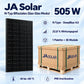 Ja Solar 505W Bifazial Glas-Glas Full Black JAM60D41 LB 1 Palette 36 Stück
