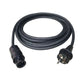 AC Kabel Anschlusskabel 3m/5m/10m, Betteri BC01 auf Schuko Stecker, für Mikrowechselrichter PV-Anlagen, IP44 - IntelliSolaris