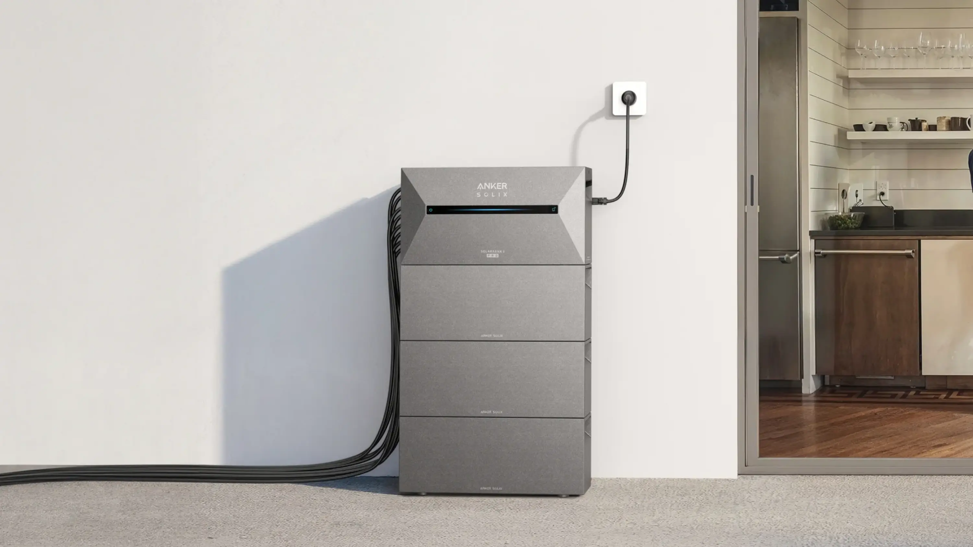 Anker SOLIX BP1600 Erweiterungsakku 1600Wh Anpassbare Kapazität, Allwetter-geschützt, Langlebig für bis zu 6.000 Zyklen, IP65 - IntelliSolaris