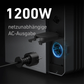 890W Anker Solix Balkonkraftwerk Solix Solarbank 2 AC E1600 2000W mit Smart Meter IP65