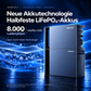Indevolt SolidFlex 2000 mit SFA3600 Erweiterungsakku, 5.376 Wh Speicher, 2.400 W PV-Eingang, 4 MPPT, Halbfesten LiFePO₄-Akkus
