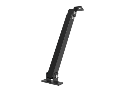 Intellisolaris Solar Panel Halterung 100W-600W Einstellbarer Winkel 10-35° für Flachdach Wand Boden Garage Boot (Edelstahlschrauben Inklusive)