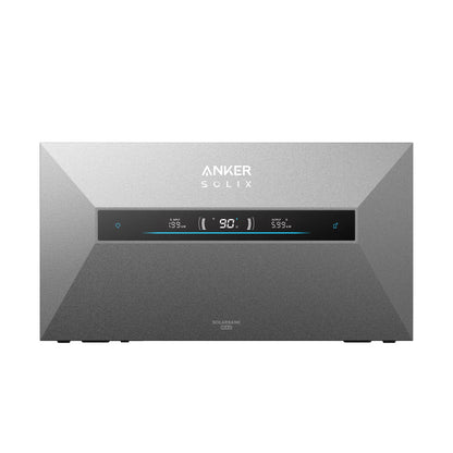 Anker SOLIX Solarbank Max AC 7kWh Heimspeicher – 3500W PV-Eingang, 5000W Ausgang, erweiterbar bis 42kWh, LFP Akku, IP66, intelligentes Energiemanagement (Anker Intelligence™)