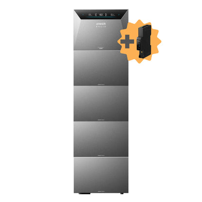 Anker SOLIX Solarbank 4 E5000 Pro mit BP5000 Erweiterungsakku
