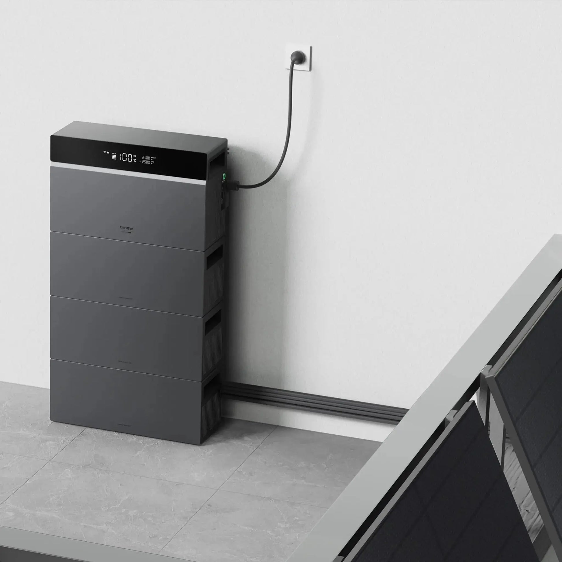 Conow CBE2000 Pro Powerstation mit 0/1/2/3/4 Conow CBE2000 Erweiterungsbatterien Conow