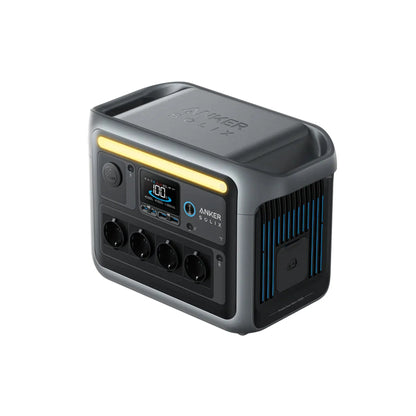 Anker SOLIX C1000X Tragbare Powerstation - 1056Wh | 600W Solareingang, 1800W Ausgangsleistung , 0% MwSt für PV