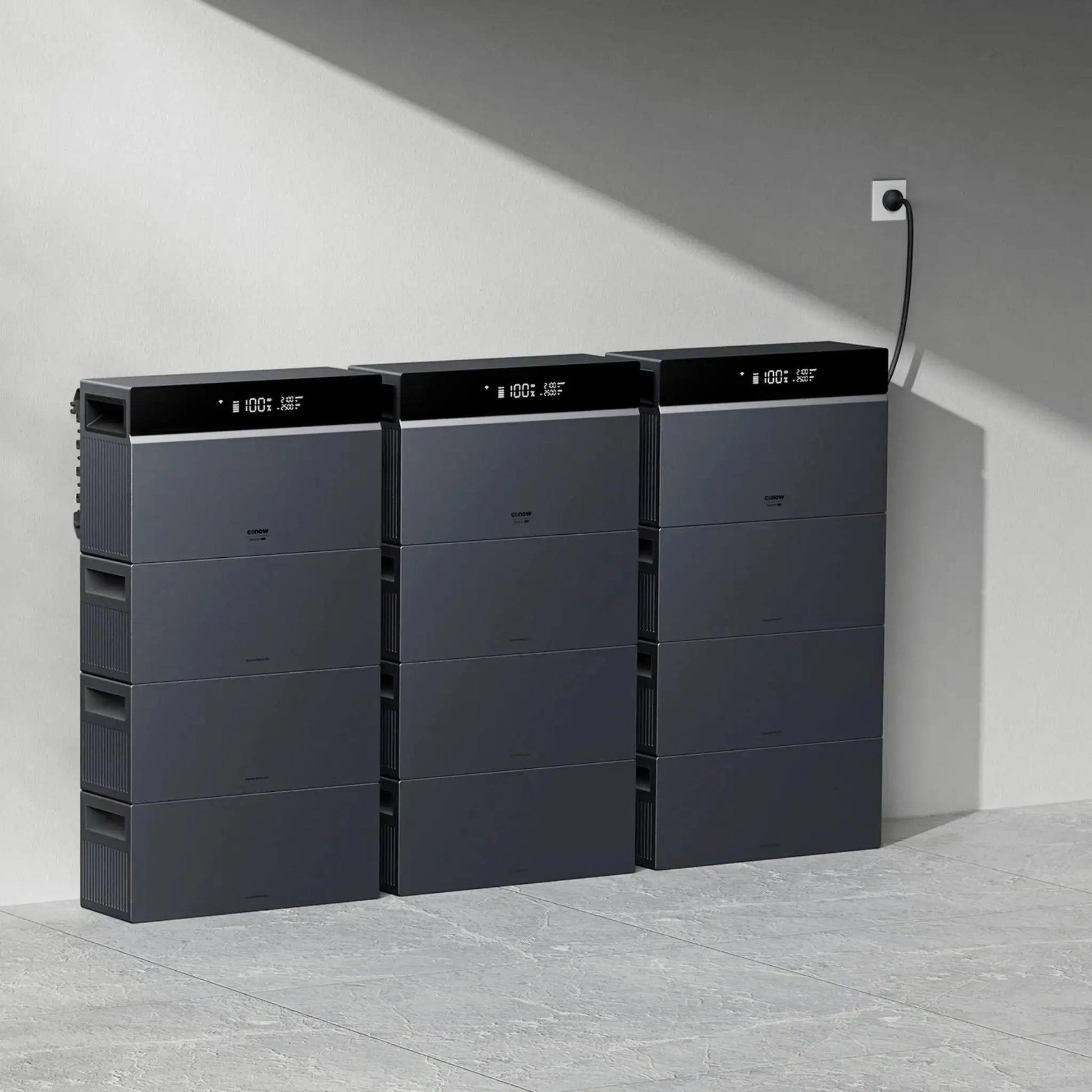 Conow CBE2000 Pro Powerstation mit 0/1/2/3/4 Conow CBE2000 Erweiterungsbatterien Conow