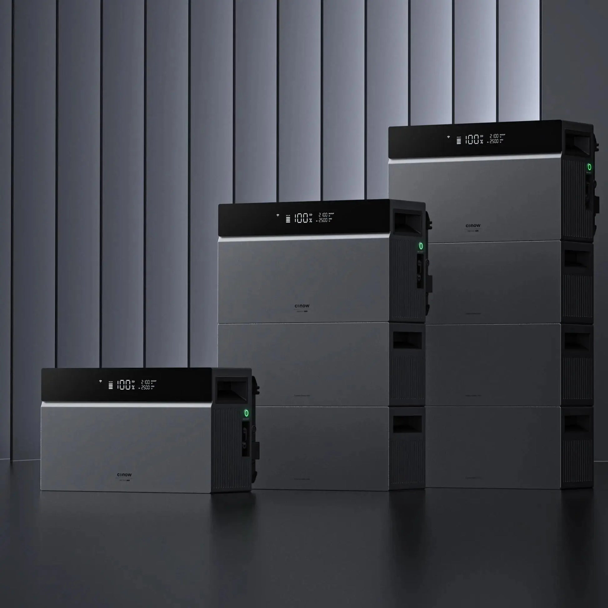 Conow CBE2000 Pro Powerstation mit 0/1/2/3/4 Conow CBE2000 Erweiterungsbatterien Conow