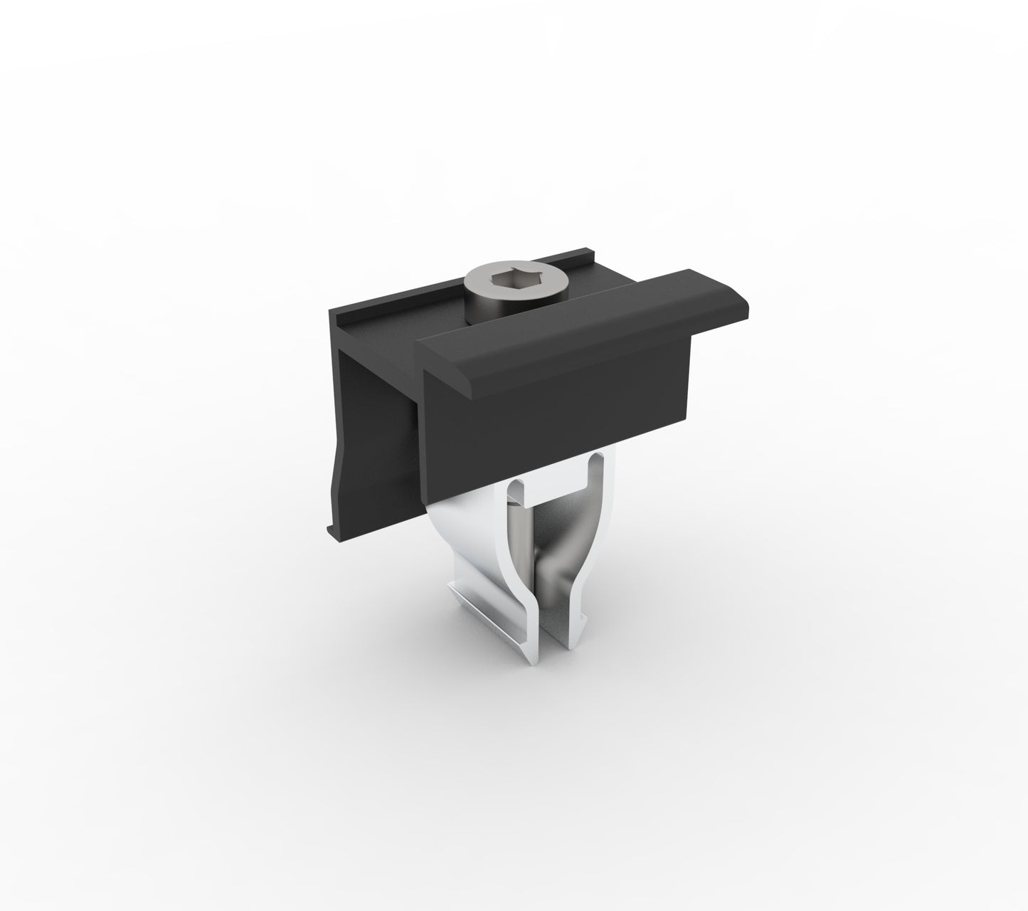Photovoltaic solar mounting systems for tiled roofs, holder for 4 solar modules