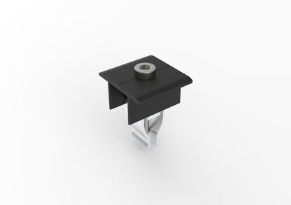 Photovoltaic solar mounting systems for tiled roofs, holder for 4 solar modules