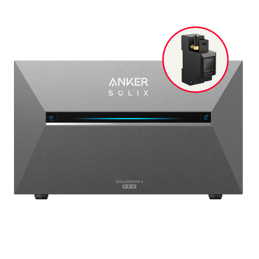 Anker SOLIX Solarbank 3 E2700 Pro 3600W LiFePO4 PV-Batterie Plug&Play mit Smart Meter