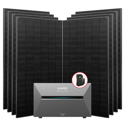Anker SOLIX Solarbank 3 Pro 3560W Balkonkraftwerk mit Smart Meter, BP2700 optional, IP65
