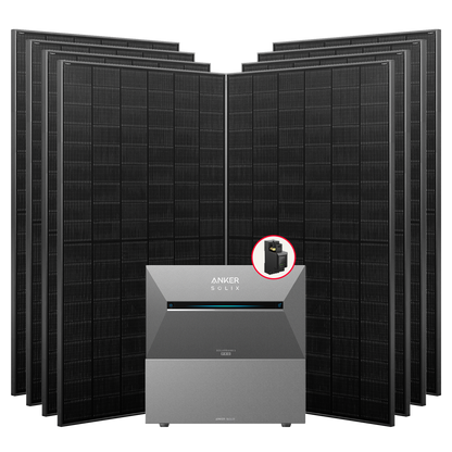Anker SOLIX Solarbank 3 Pro 3560W Balkonkraftwerk mit Smart Meter, BP2700 optional, IP65