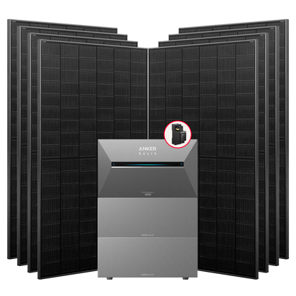 Anker SOLIX Solarbank 3 Pro 3560W Balkonkraftwerk mit Smart Meter, BP2700 optional, IP65