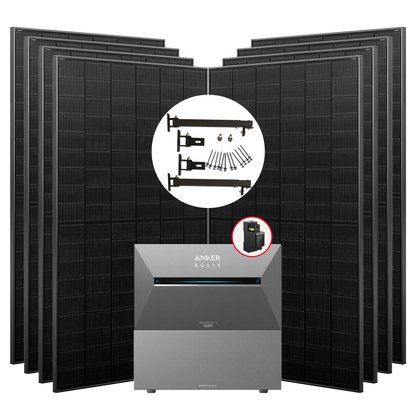 Anker SOLIX Solarbank 3 Pro 3560W Balkonkraftwerk mit Smart Meter, BP2700 optional, IP65