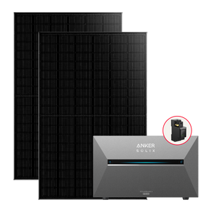 Anker SOLIX 3 Pro 880W Balkonkraftwerk mit 2×440W Modulen, Smart Meter, Halterung optional, IP65