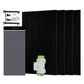 Conow CBE2000 Pro Balkonkraftwerk Komplettset 1820W mit 0–4× 2kWh Speicher, 4× JA Solar 455W bifazial, optional Dachmontage (Flach- oder Ziegeldach)