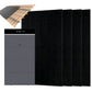 Conow CBE2000 Pro Balkonkraftwerk Komplettset 1820W mit 0–4× 2kWh Speicher, 4× JA Solar 455W bifazial, optional Dachmontage (Flach- oder Ziegeldach)