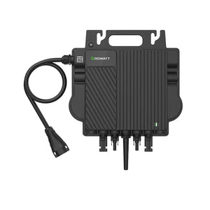 Growatt NEO 800W Mikro-Wechselrichter mit 5M AC Kabel  für Balkonkraftwerk Plug und Play