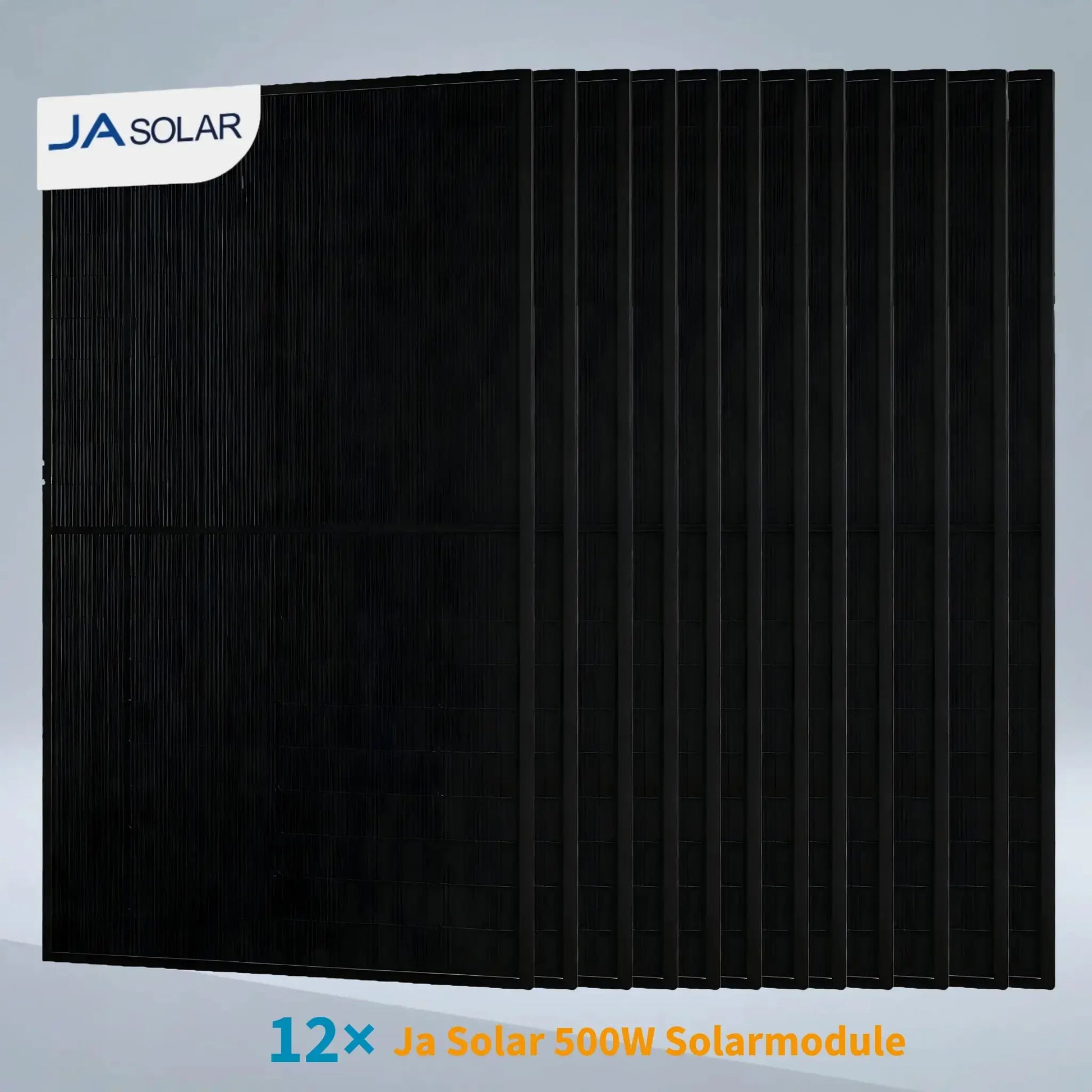 Ja Solar 500W Bifazial Glas-Glas Full Black JAM60D41 LB JA Solar