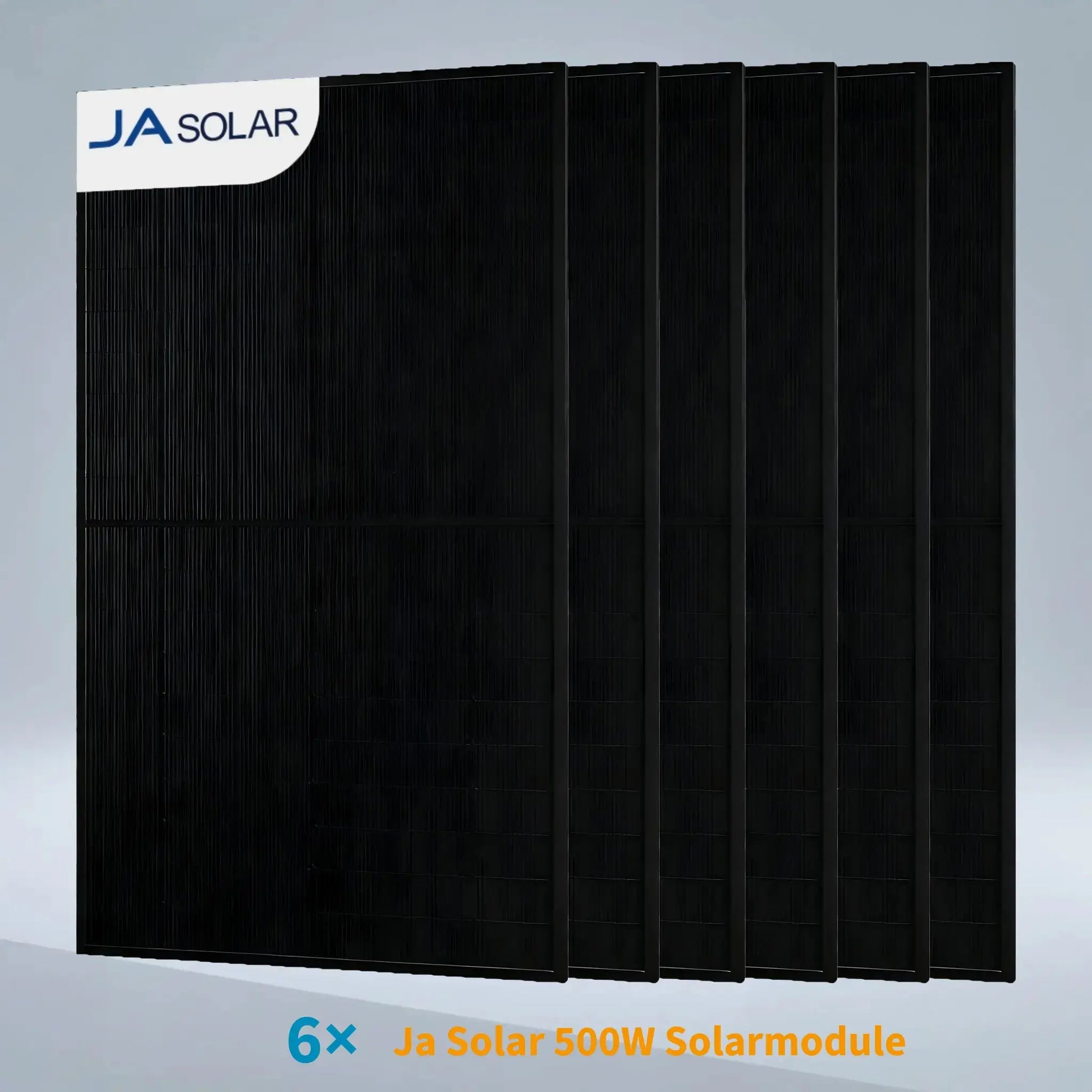 Ja Solar 500W Bifazial Glas-Glas Full Black JAM60D41 LB JA Solar