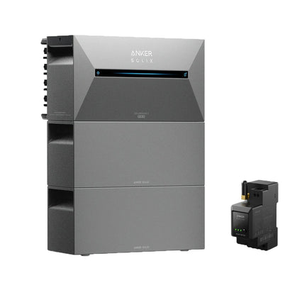 ANKER SOLIX 2 Pro Balkon-Speicher 1,6–9,6 kWh, inkl. Smart Meter, Erweiterungsakku optional