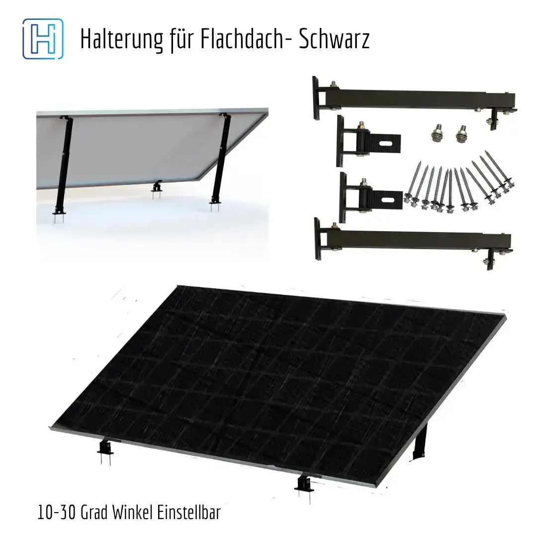 Anker SOLIX 1.800 W Balkonkraftwerk mit Solarbank 2 E1600 Pro 1.600 Wh, IP65 Anker