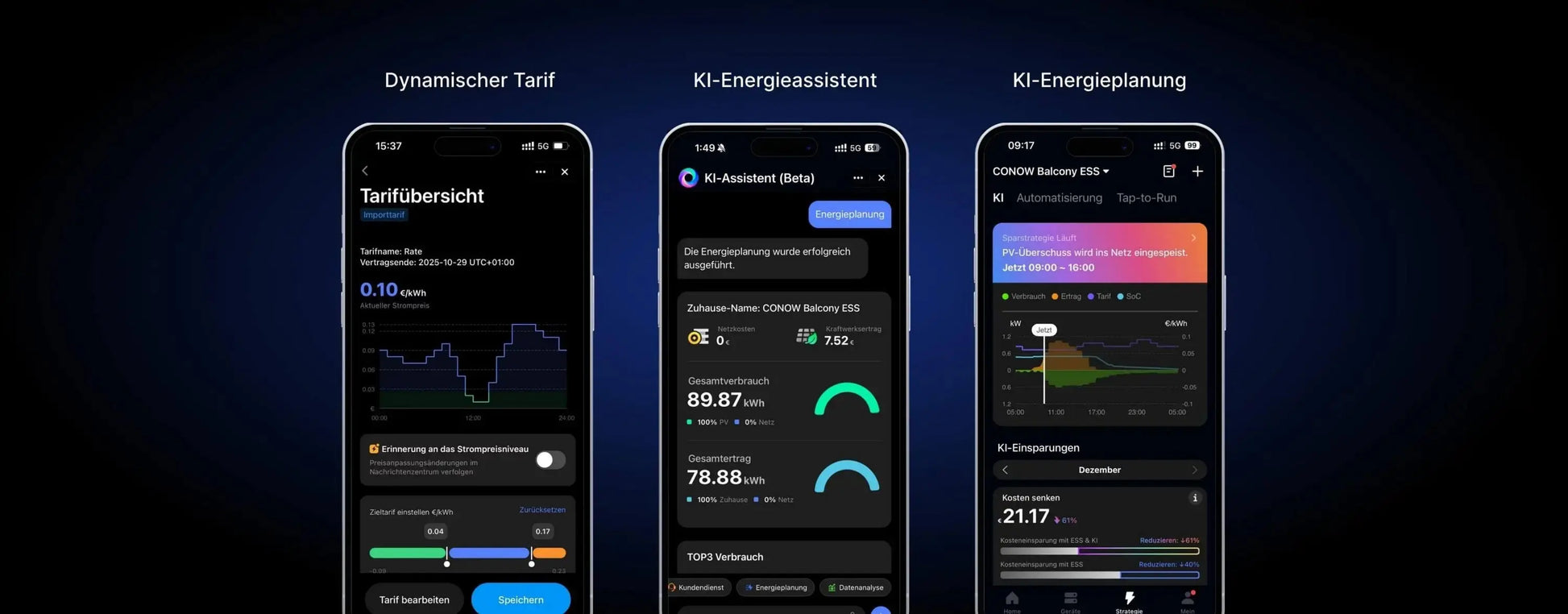 Conow CBE2000 Pro Powerstation mit 0/1/2/3/4 Conow CBE2000 Erweiterungsbatterien Conow