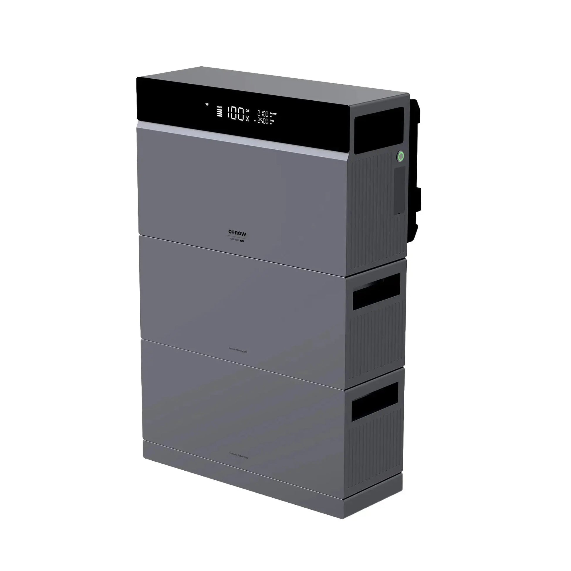 Conow CBE2000 Pro Powerstation mit 0/1/2/3/4 Conow CBE2000 Erweiterungsbatterien Conow