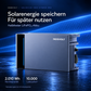 Indevolt SolidFlex 3000 Hybrid Pro Balkonkraftwerk Speicher, 2010 Wh, halbfester LiFePO₄-Akku, 3000 W PV-Eingang, 4 MPPT, WLAN/LAN, IP65