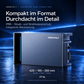 Indevolt SolidFlex 3000 Hybrid Pro Balkonkraftwerk Speicher, 2010 Wh, halbfester LiFePO₄-Akku, 3000 W PV-Eingang, 4 MPPT, WLAN/LAN, IP65