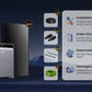Anker SOLIX X1 10 kW Hybrid-PV-Komplettanlage 10 kWp mit Batteriespeicher, 20×500 Wp Full-Black Modulen & Installation